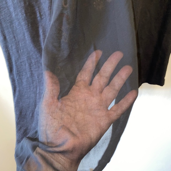 Lucky Brand Detailed Embroidered Boho Lightweight Blouse - Picture 4 of 6